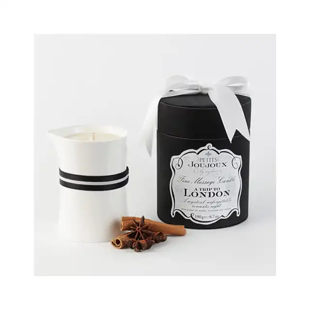 Petits Joujoux -  A Trip To London 190G - obłędna świeca do masażu. Relaks gwarantowany. Mega Sale!