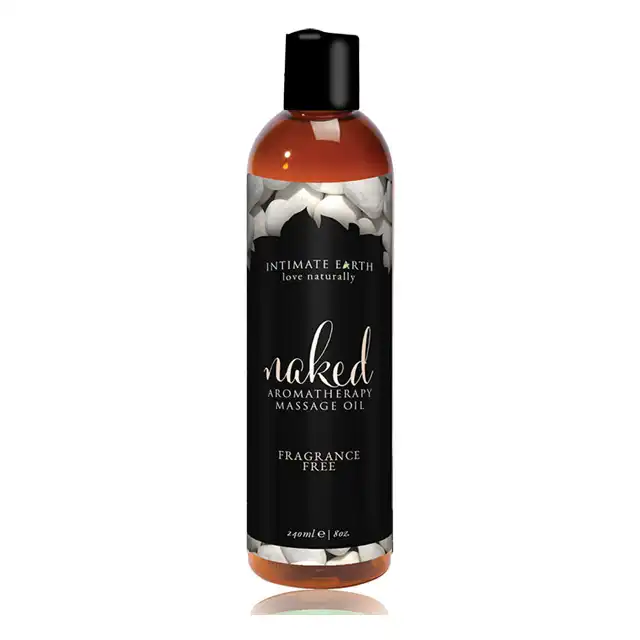  Intimate Earth- Olejek do masażu bez zapachu Naked Unscented 240 ml 