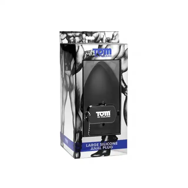 Tom of Finland - Anal Plug Large Silicone. Ogromny plug analny z najwyższej jakości silikonu. 