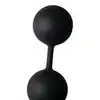 Tom of Finland - Silicone Cock Ring with 3 Weighted Balls. Super ciężkie, silne kulki analne z pierścieniem na penisa. 