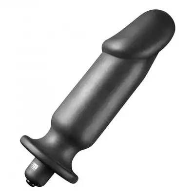 Tom Of Finland - Medium Vibrating Plug. Genialny wibrujący plug analny zapewniający 100% satysfakcji!