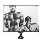 Tom Of Finland - Neoprene Locking Collar. Solidny neoprenowy zniewalający kołnierz. 