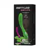 Pretty Love - Rush Love Green USB. Zielony silikonowy wibrator z 10 funkcjami wibracji!
