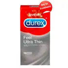 Durex - Feel Ultra Thin. Ultracienkie prezerwatywy 10 sztuk