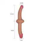 Holy Dong - elastyczne podwójne dildo. 100% silikon medyczny. Bardzo wygodne dla dwóch kobiet.