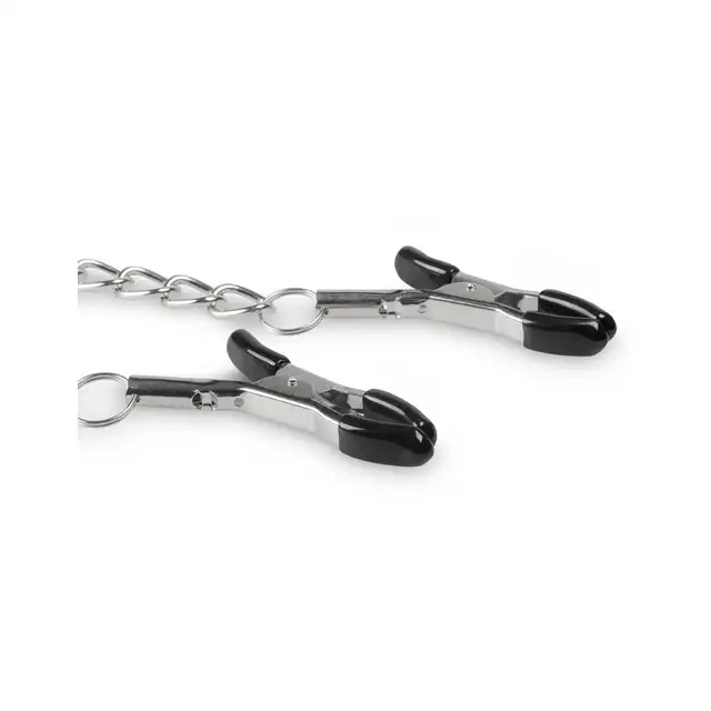 EasyToys - Nipple Clamps with connecting chain. 32 cm