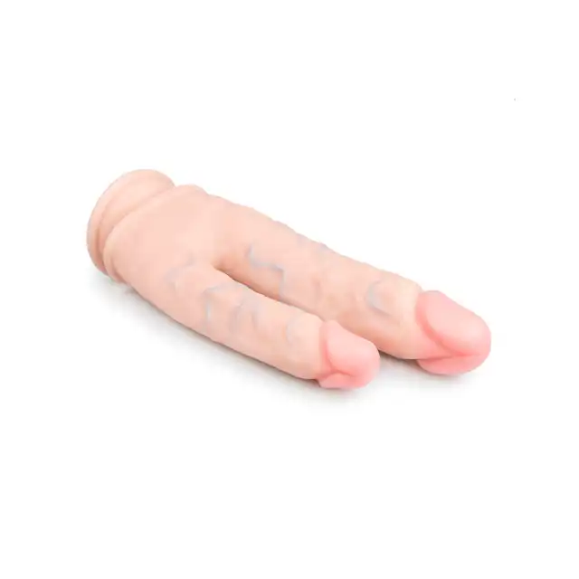 EasyToys - 25 cm Double Dildo. Podwójne realistyczne dildo z żyłami. 24cm i 21cm.