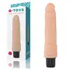 A-toys - Realistic Multispeed Vibrator. 19 cm x 3 cm ultra miękki, przyjemny w dotyku wibrator z regulacją prędkości. 