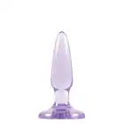 NS Novelties - Jelly Rancher Plug Mini Purple. Fioletowy plug analny o niewielkich rozmiarach. Miękka i komfortowa wtyczka analna