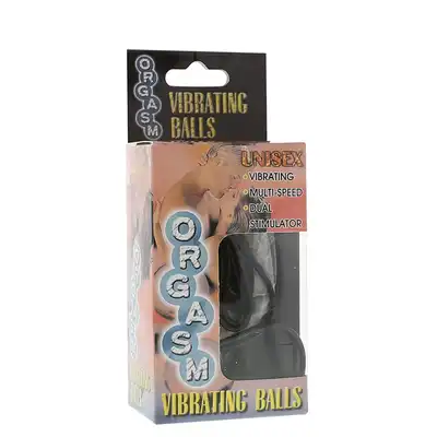 Seven Creations - Orgasm Vibrating Balls. Klasyczny bestseller. Złote wibrujące kulki waginalne.