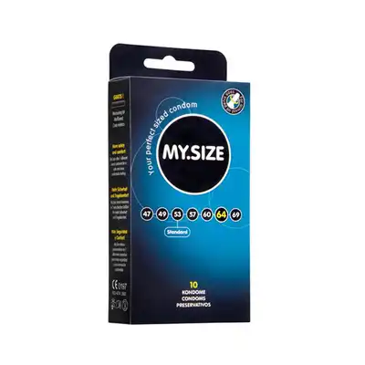 My Size - Natural Latex Condom 64 mm 10 szt