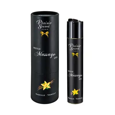 Plaisirs Secrets - Massage Oil Vanilla. Olejek do Masażu o Zapachu Wanili. 