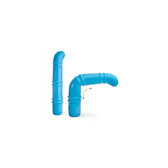 Climax Neon Vibrator - Electric niebieski 17.1 cm