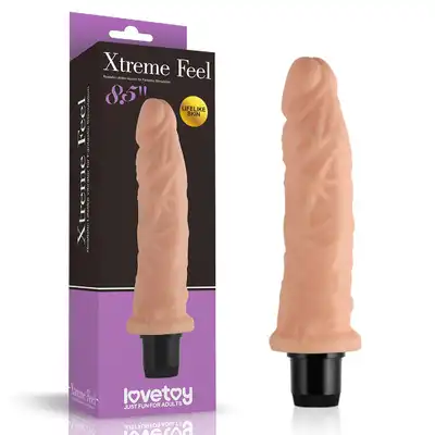 Real Feel - Realistic Dildo 1003. 8,5 cala rozkoszy! Realistyczny, gladki, przyjemny w dotyku. 