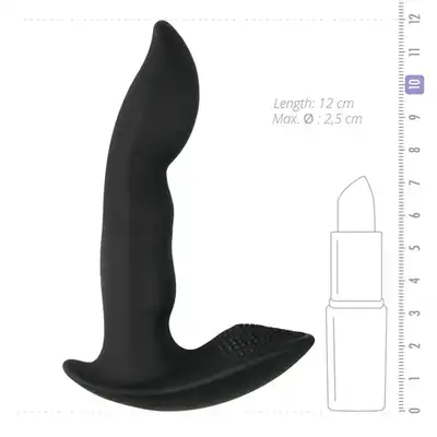 EasyToys - Stymulator prostaty z wibratorem. Dynamic Duke. 100% Silikon.