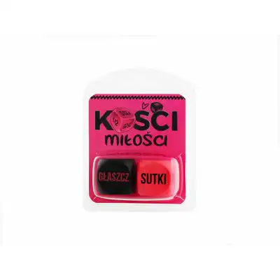 Kości miłości - kostki 2 szt