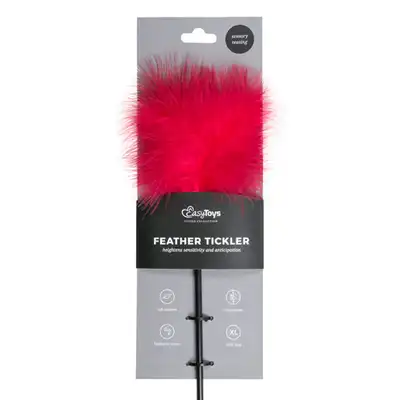 EasyToys - Red Tickler - Long. Łaskotka do gry wstępnej. Mega sale!