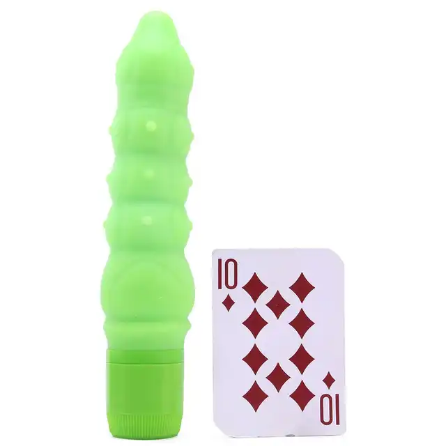 Climax Neon Vibrator - Green Dream 17.1 cm