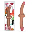 Holy Dong - elastyczne podwójne dildo. 100% silikon medyczny. Bardzo wygodne dla dwóch kobiet.