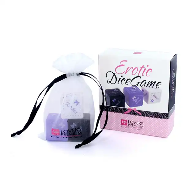 Loverspremium  - Dice Game Erotic. 3 Kostki do erotycznych zabaw. Bestseller!