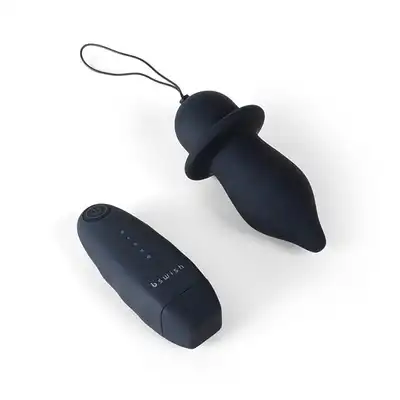 B Swish - BFilled Classic Vibrating Plug. Wibrujący nowoczesny plug sterowany zdalnie pilotem. Niesamowite doznania solo oraz z partnerem. 