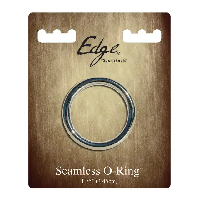 Sportsheets USA - Edge Seamless O-Ring. Średnica  4,5 CM. Metalowy ring - Medium