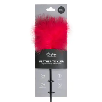 EasyToys - Red Tickler - Long. Łaskotka do gry wstępnej. Mega sale!