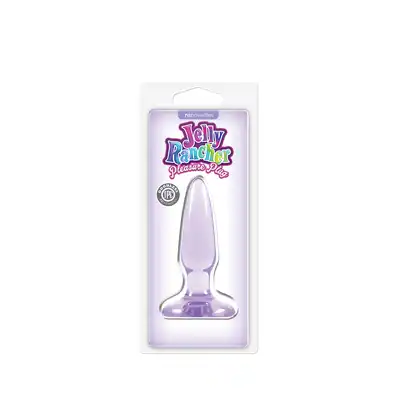 NS Novelties - Jelly Rancher Plug Mini Purple. Fioletowy plug analny o niewielkich rozmiarach. Miękka i komfortowa wtyczka analna