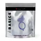 bSwish  - Bcharmed Basic Penis Ring Reflex Blue. Mocno wibrujący przyjaciel twojej sypialni.