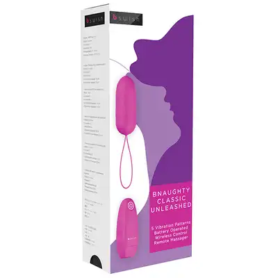 B Swish- Bnaughty Classic Unleashed Clerise Wibrujące jajeczka 