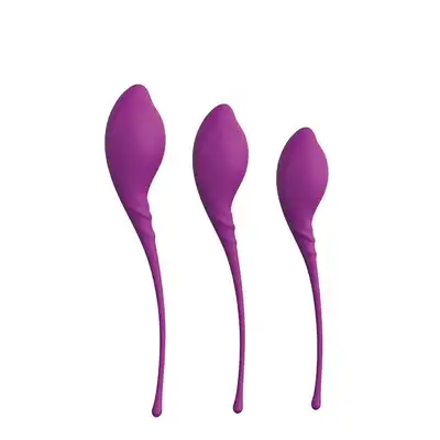 Dreamtoys - Kegel Exercise Set. 3-fazowy zestaw treningowy do mięśni kegla 