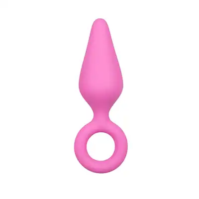 EasyToys - Pointy Plug Small. Nieduży koreczek analny. Prześliczny kształt i kobiecy różowy kolor. Bestseller!