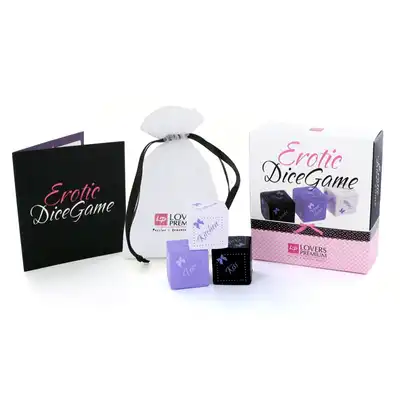 Loverspremium  - Dice Game Erotic. 3 Kostki do erotycznych zabaw. Bestseller!