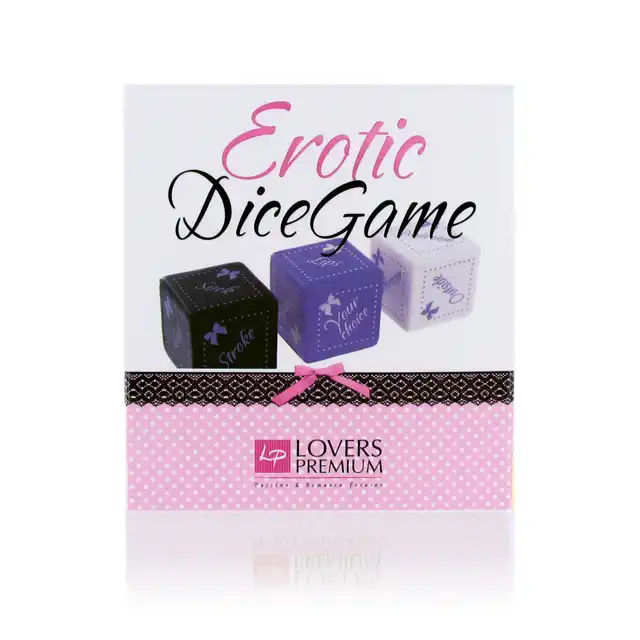 Loverspremium  - Dice Game Erotic. 3 Kostki do erotycznych zabaw. Bestseller!