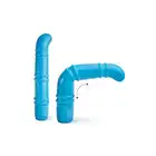 Climax Neon Vibrator - Electric niebieski 17.1 cm