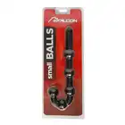 Falcon Gear - Balls Black. Czarne profesjonalne kule analne. Small Wymiary: 33 x 3,55 x 3,55 cm. 250 gr. 