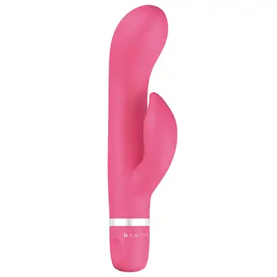 B Swish - B-Wild Classic Marine Bunny. 5-funkcyjny wibrator ze stymulacją łechtaczki