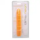 Climax Neon Vibrator - OMG pomarańczowy 17.1 cm
