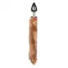 EasyToys - Fox Tail Plug No. 8 - Silver Korek analny lisia kita. Ogon 37cm.