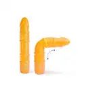 Climax Neon Vibrator - OMG pomarańczowy 17.1 cm