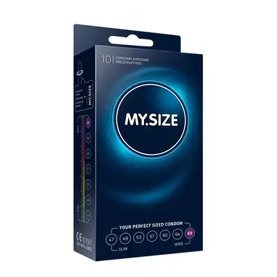 MY Size 69 mm 10 szt. Prezerwatywy Idealnie Dopasowane 10 sz. 