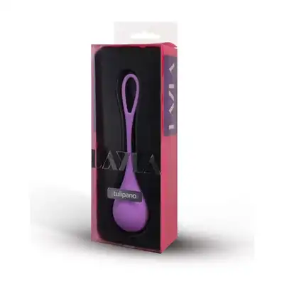 LAYLA - TULIPANO KEGEL BALL PURPLE. Najlepsze kulki gejszy do wzmacniania mięśni kegla. 