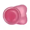 LoveToy - Pink Jelly Dildo. Żelowe dildo w różowym kolorze. Elastyczne, z mocną przyssawką. 15 cm długości. 