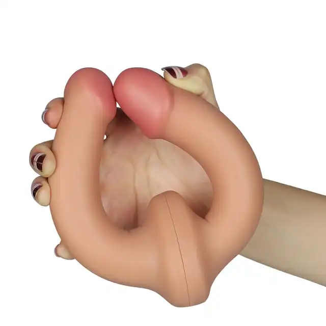 Holy Dong - elastyczne podwójne dildo. 100% silikon medyczny. Bardzo wygodne dla dwóch kobiet.