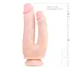 EasyToys - 25 cm Double Dildo. Podwójne realistyczne dildo z żyłami. 24cm i 21cm.
