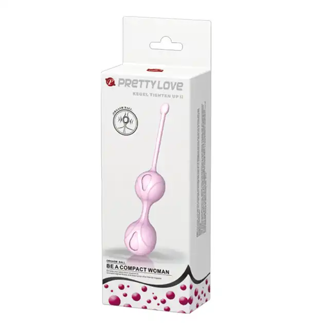 Pretty Love - Kegel Balls Rose Tighten Up II. Silikonowe kulki gejszy