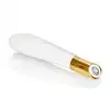 Jopen - Callie, Vibrating Dual Massager. Luksusowy Biało/Złoty. 7 programów. Zdobiony kryształem.