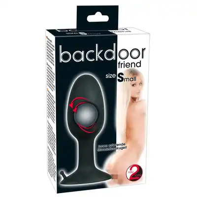 You2Toys - Backdoor Friend Small. Wtyczka analna z wibrującą kulką. 