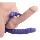 Double Delight Dual Penetration Vibrating Rabbit Cock Ring. Genialna innowacyjna  zabawka dla dwojga do poczwórnej  stymulacji. Bestseller!