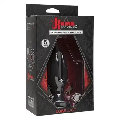 Kink - Wet Works Lube Luge Premium Silicone Tunel Black. Korek analny legendarnej marki. Mega sale!